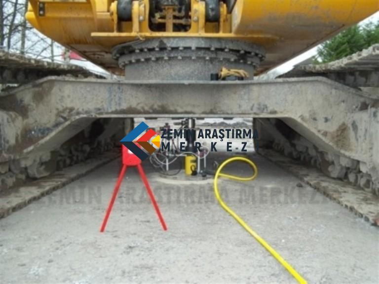 Plate load test plaka yükleme deney, van