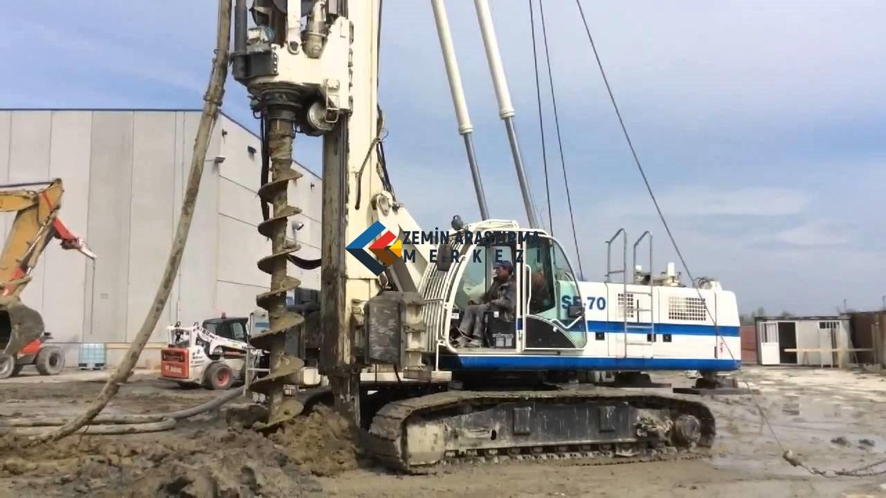 ماكينة الخوازيق Yemen Sana Bored Pile Jet Grouting