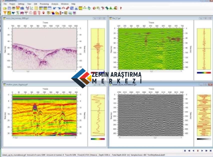 georadar yeralti goruntuleme GPR uygulamasi (10) gpr georadar dedektör firmaları