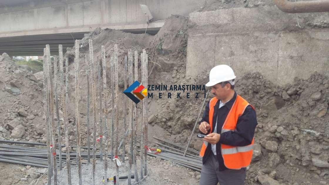 pit kazik sureksizlik deneyi (2) kazık bütünlük deneyi