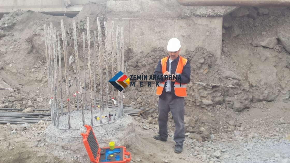 pit kazik sureksizlik deneyi (3) kazık bütünlük deneyi